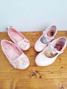 Wicked Butterfly Ballet Flats & Disney Princess Size 12 Bundle